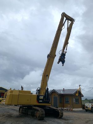 quality 8.5T Counterweight 30M Demolition Boom Untuk  349DL factory